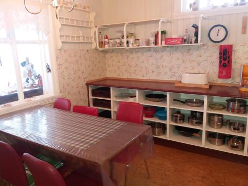 Kitchen, Husey Hostel & Horsefarm in Egilsstadir Kitchen, Husey Hostel & Horsefarm in Egilsstadir