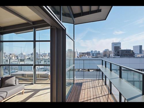 발코니/테라스, 9h 나인아워즈 나고야 스테이션 (9h nine hours Nagoya station) in 나고야 발코니/테라스, 9h 나인아워즈 나고야 스테이션 (9h nine hours Nagoya station) in 나고야