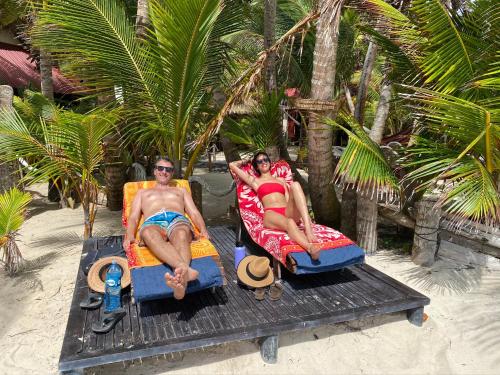 Little Corn Island Beach and Bungalow in 小马伊斯群岛 Little Corn Island Beach and Bungalow in 小马伊斯群岛