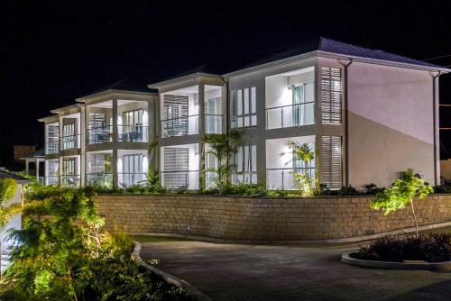 Exterior view, The Point at Petite Calivigny Private Club in Lower Woburn Exterior view, The Point at Petite Calivigny Private Club in Lower Woburn