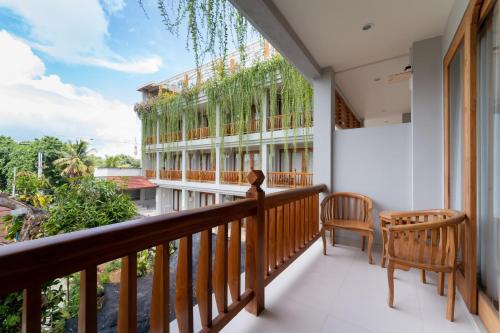 발코니/테라스, 코모도 로지 (Komodo Lodge) in 라부안 바조 발코니/테라스, 코모도 로지 (Komodo Lodge) in 라부안 바조