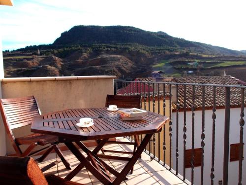 Balcó/terrassa, Apartaments Mitjavila in Toló Balcó/terrassa, Apartaments Mitjavila in Toló