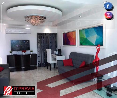 Lobby, Dpravia Hotel SRL in Peravia Lobby, Dpravia Hotel SRL in Peravia