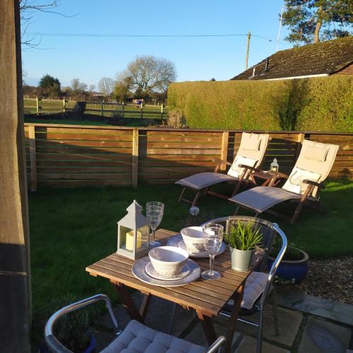 balkon/terasa, The Annexe, Mockbeggar in Ibsley balkon/terasa, The Annexe, Mockbeggar in Ibsley