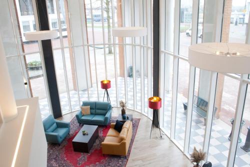 kawasan lounge/TV kongsi, Bastion Hotel Arnhem in Arnhem kawasan lounge/TV kongsi, Bastion Hotel Arnhem in Arnhem
