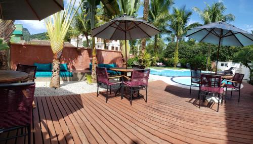 Swimming pool, Pousada Toca da Praia in Sao Sebastiao (Sao Paulo) Swimming pool, Pousada Toca da Praia in Sao Sebastiao (Sao Paulo)