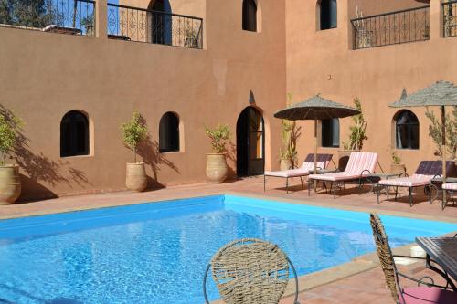 Piscina, Riad Dar Bergui in Ouarzazate Piscina, Riad Dar Bergui in Ouarzazate