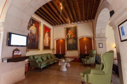 Előcsarnok, Hotel Meson de Jobito in Zacatecas Előcsarnok, Hotel Meson de Jobito in Zacatecas