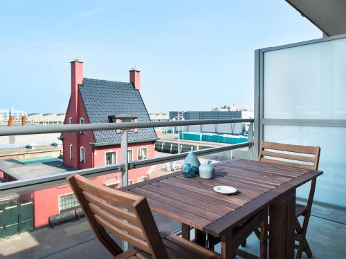Balcony/terrace, Bizstay Harbour II Scheveningen Apartments in The Hague Balcony/terrace, Bizstay Harbour II Scheveningen Apartments in The Hague