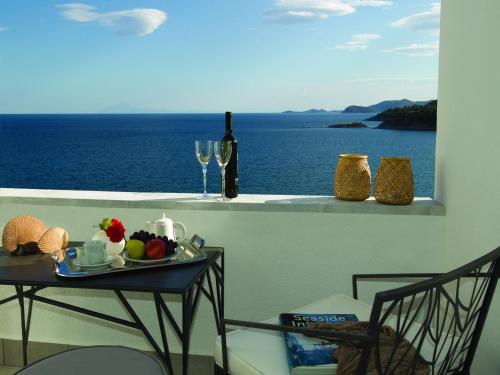balkon/terras, Lucy Hotel in Kavala balkon/terras, Lucy Hotel in Kavala