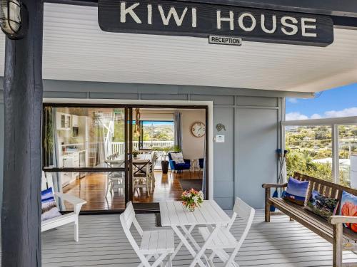 Balkon/terasa, Kiwi House Waiheke in Waiheke Island Balkon/terasa, Kiwi House Waiheke in Waiheke Island