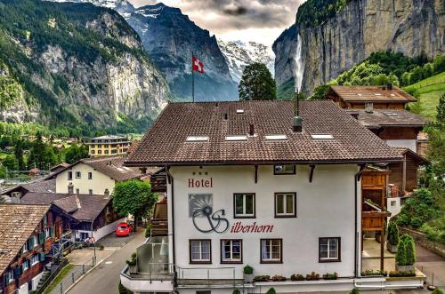 Vista exterior, Hotel Silberhorn in Lauterbrunnen Vista exterior, Hotel Silberhorn in Lauterbrunnen