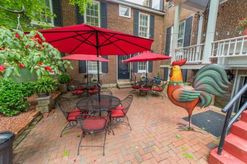 balkon/terras, Bourbon Manor Bed & Breakfast Inn in Bardstown (KY) balkon/terras, Bourbon Manor Bed & Breakfast Inn in Bardstown (KY)