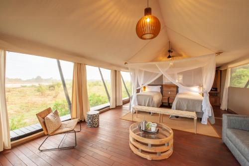Chikunto Safari Lodge in Национален парк Саут Луангва Chikunto Safari Lodge in Национален парк Саут Луангва