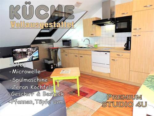 кухня, Hotel Garni Rodenbach in Роденбах кухня, Hotel Garni Rodenbach in Роденбах