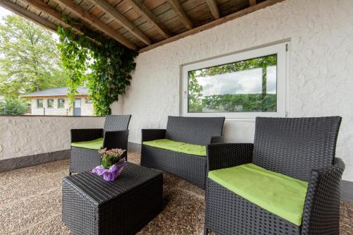 Balcony/terrace, Appartementhaus EifelAdventures in Berlingen Balcony/terrace, Appartementhaus EifelAdventures in Berlingen