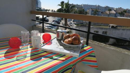 Balcony/terrace, Solydays Cigales de mer, studios centre-ville a deux pas des plages in Le Grau-du-Roi Balcony/terrace, Solydays Cigales de mer, studios centre-ville a deux pas des plages in Le Grau-du-Roi