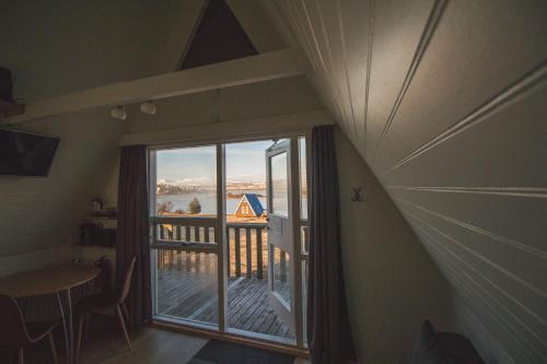 Erkély/terasz, Ormurinn Cottages in Egilsstadir Erkély/terasz, Ormurinn Cottages in Egilsstadir