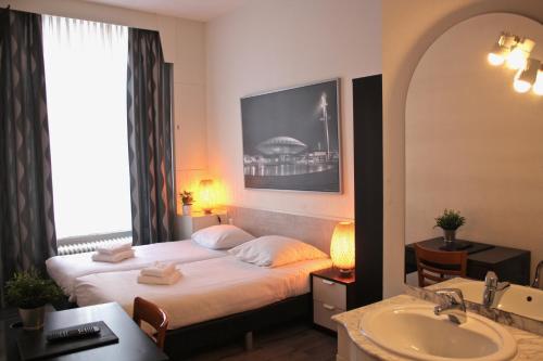 Fürdőszoba, Hotel Benno in Bergen Fürdőszoba, Hotel Benno in Bergen