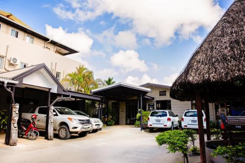 Buitenkant, The Espiritu Hotel in Luganville Buitenkant, The Espiritu Hotel in Luganville