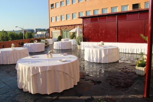 balcon/terasă, Hotel Universidad in Albacete balcon/terasă, Hotel Universidad in Albacete