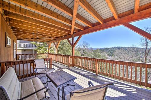 Balcony/terrace, Mountain Gem with Game Room, 5 Mi to Lake Arrowhead! in San Dimas (CA) Balcony/terrace, Mountain Gem with Game Room, 5 Mi to Lake Arrowhead! in San Dimas (CA)
