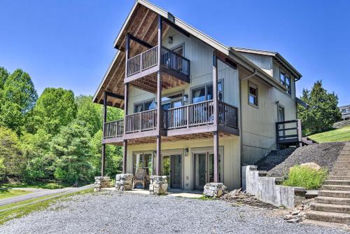 Timber Frame Cabin with South Holston Lake Views Abingdon