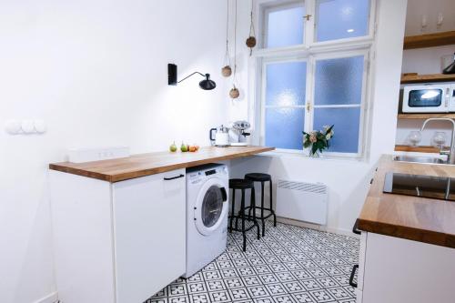 ห้องครัว, Orange Glow Boutique Apartments #47 by Goodnite cz - City in ปิซาร์กี ห้องครัว, Orange Glow Boutique Apartments #47 by Goodnite cz - City in ปิซาร์กี