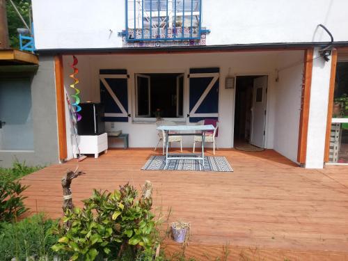 Balcony/terrace, Haus 3 Birken in Ramberg Balcony/terrace, Haus 3 Birken in Ramberg