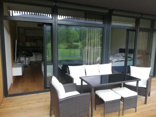 Terraza/balcón, Green apartmány (Green apartmany) in Celadna Terraza/balcón, Green apartmány (Green apartmany) in Celadna