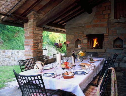 Erkély/terasz, La Ghiandaia Casa Vacanza in Lucolena Erkély/terasz, La Ghiandaia Casa Vacanza in Lucolena