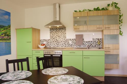 Konyha, Apartment 541 in Lorch-Lorchhausen Konyha, Apartment 541 in Lorch-Lorchhausen