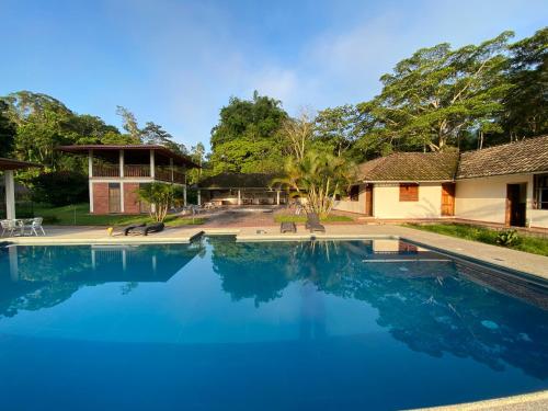 A szálláshely kívülről, Jungle Lodge El Jardin Aleman in Puerto Misahualli A szálláshely kívülről, Jungle Lodge El Jardin Aleman in Puerto Misahualli