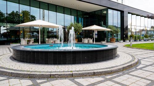 شرفة/ تراس, Stadt Freiburg Hotel in فريبابج إم بريسجاو شرفة/ تراس, Stadt Freiburg Hotel in فريبابج إم بريسجاو