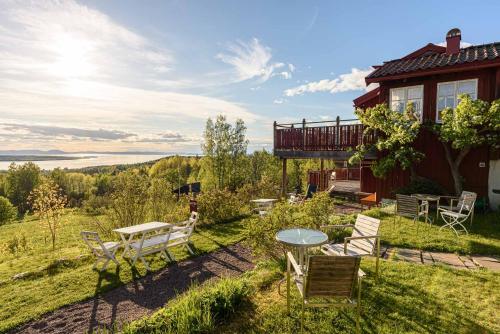 Kert, Soltägtgården (Soltagtgarden) in Falun városközpont Kert, Soltägtgården (Soltagtgarden) in Falun városközpont