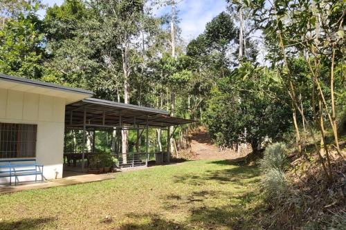 Garden, The Calm House in Turrialba Garden, The Calm House in Turrialba