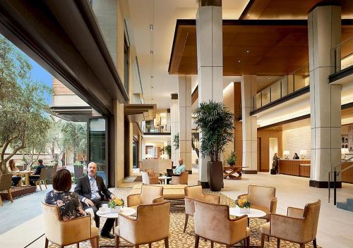 Lobby, Luskin Hotel in Westwood Lobby, Luskin Hotel in Westwood