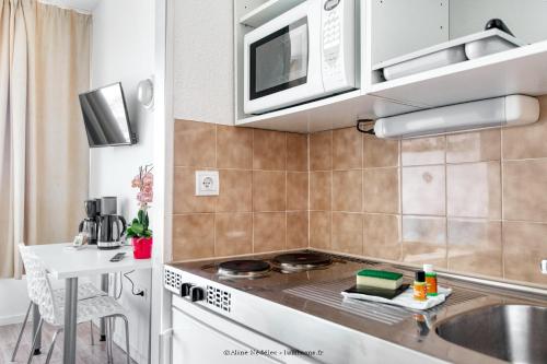 keuken, Residence New Rochelle in La Rochelle keuken, Residence New Rochelle in La Rochelle