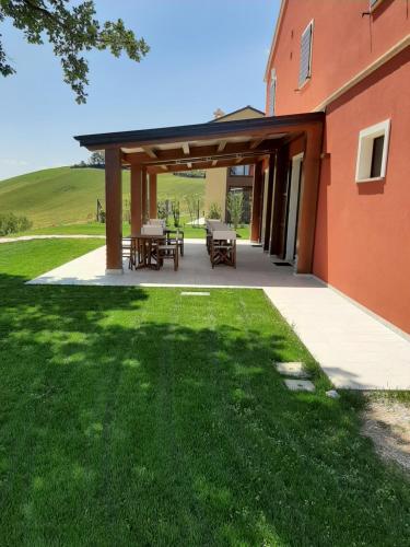 Balcony/terrace, Agriturismo Colle Rosso in Trecastelli Balcony/terrace, Agriturismo Colle Rosso in Trecastelli