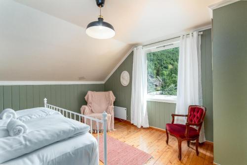 Top floor apartment with view of Flam valley in Flam Top floor apartment with view of Flam valley in Flam