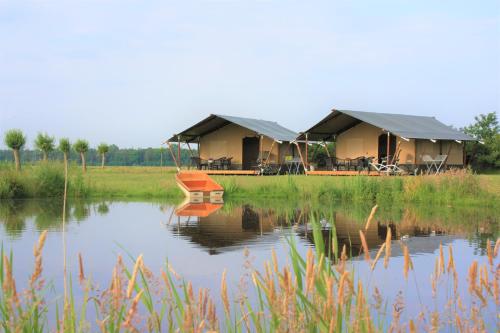 Safaritenten Schotererf in Kuinre Safaritenten Schotererf in Kuinre