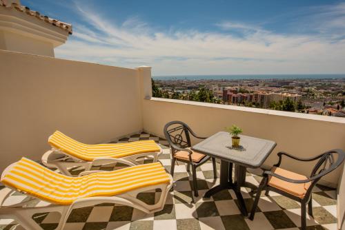 Erkély/terasz, Villa Guadalupe in Puerto de la Torre Erkély/terasz, Villa Guadalupe in Puerto de la Torre