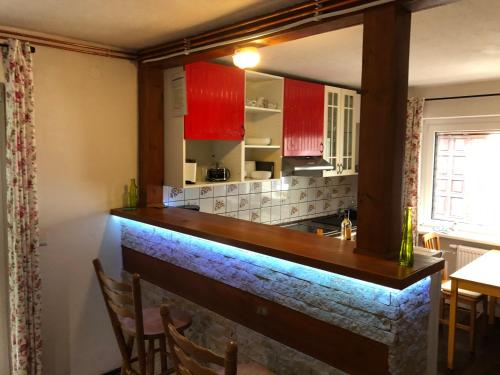Kitchen, Ferienhaus-Elisabeth Bungalow-Tom Bungalow-Peter in Reinhardtsdorf-Schona Kitchen, Ferienhaus-Elisabeth Bungalow-Tom Bungalow-Peter in Reinhardtsdorf-Schona