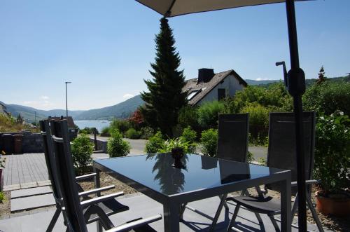 Erkély/terasz, Apartment 541 in Lorch-Lorchhausen Erkély/terasz, Apartment 541 in Lorch-Lorchhausen