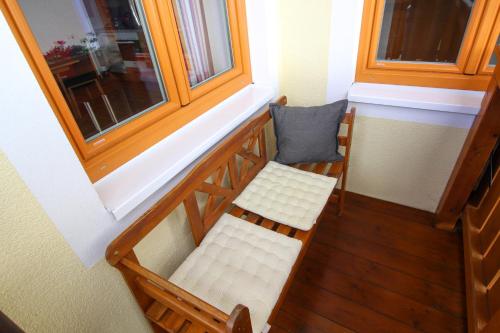 Erkély/terasz, Apartements Richlegghof in Filzmoos Erkély/terasz, Apartements Richlegghof in Filzmoos