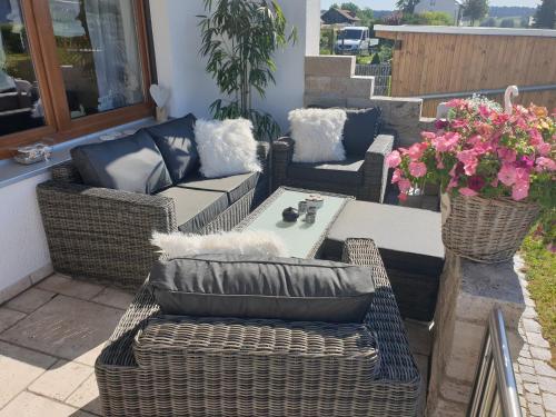 Balcony/terrace, Ferienwohnungen Eisler in Abensberg Balcony/terrace, Ferienwohnungen Eisler in Abensberg