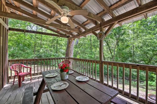 Waters Edge Retreat with Deck on Patoka Lake! in Corydon Waters Edge Retreat with Deck on Patoka Lake! in Corydon