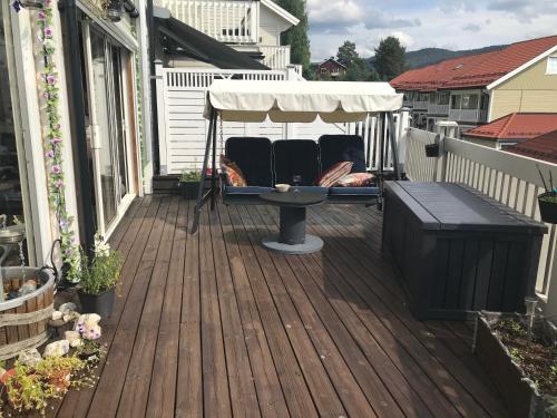 Balcony/terrace, Sleep well 1 in Kongsberg Balcony/terrace, Sleep well 1 in Kongsberg