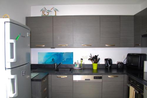 مطبخ, Capbreton - Plage - Port - Famille - Jardin in La Savane مطبخ, Capbreton - Plage - Port - Famille - Jardin in La Savane