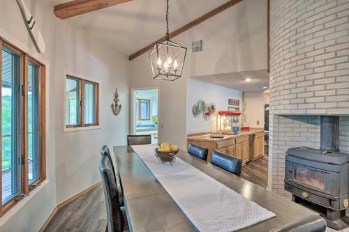 Grand Rogers Lake Home with Game Room and Scenic Views in Fayetteville Grand Rogers Lake Home with Game Room and Scenic Views in Fayetteville